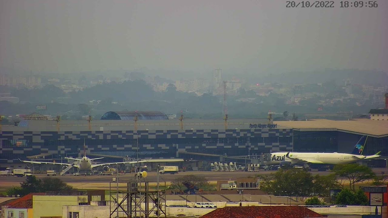 Live Cam 1 Porto Alegre Airport (SBPA/POA) - Aeroporto Internacional Salgado Filho - 11 / Fingers ░