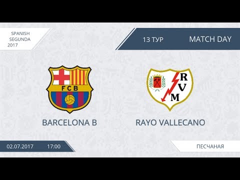 AFL 17. Spain Segunda.Day 13 .Barcelona B - Rayo Vallecano