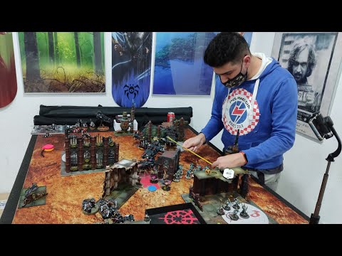 Informe de batalla angeles oscuros vs mil hijos, entrenamiento para el gt de valencia