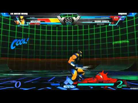 EVO 2013 UMVC3 EG Justin Wong vs Angelic Top 8