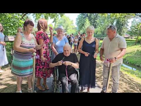 Odprtje preurejene pešpoti ob Ščavnici