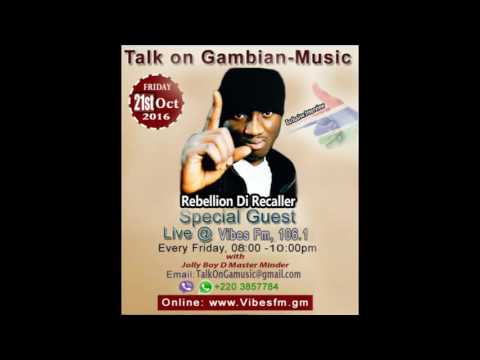 Interviewing Rebellion, The Recaller-Talk On Gambian Music(Radio Show)