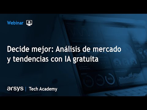Webinar: Decide mejor: Análisis de mercado y tendencias con IA gratuita.