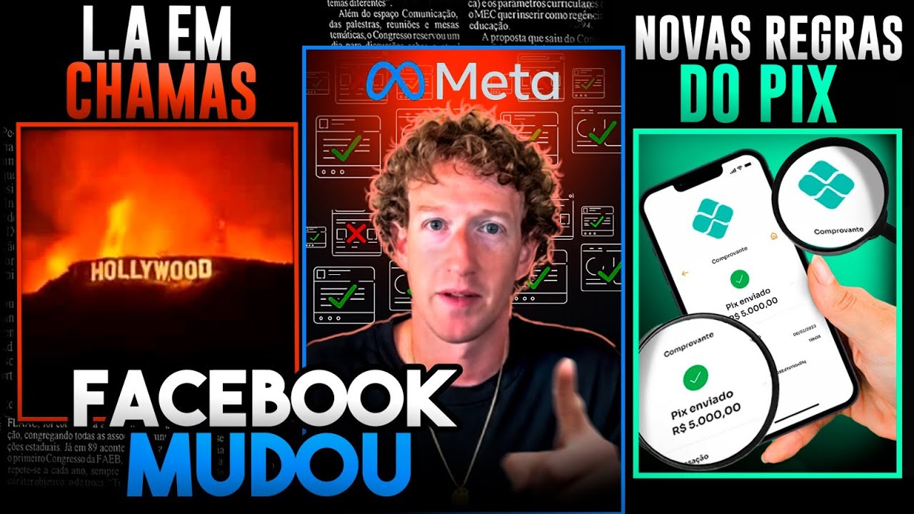INCÊNDIOS EM LOS ANGELES, NOVAS REGRAS DO PIX e MAIS | Absurdos da Semana