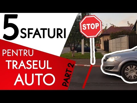5 SFATURI LA EXAMENUL AUTO | PART 2 | CUM IEI PERMISUL AUTO USOR?