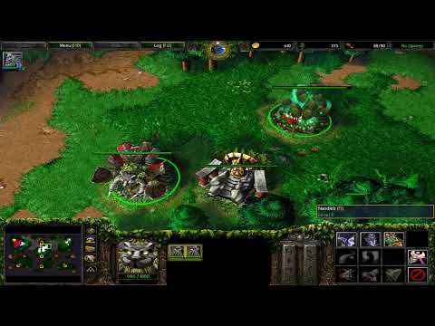 Night Elf vs Insane Undead │Warcraft III #1