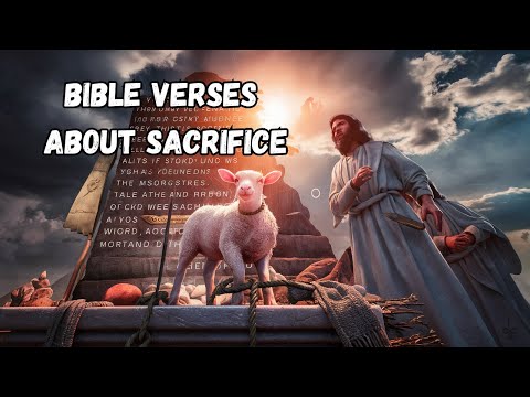 30 Bible Verses About Sacrifice: Selflessness in the Christian faith