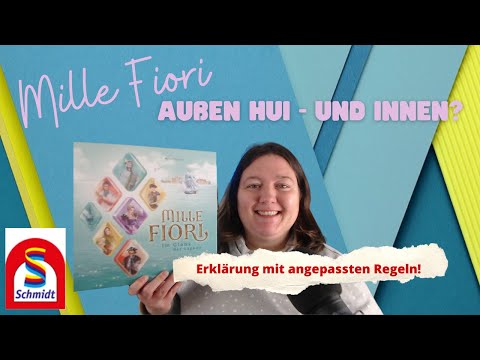 Meeple Queen erklärt: Mille Fiori mit angepassten Regeln | Schmidt Spiele