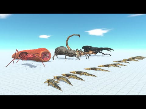 GIANT INVERTEBRATES FACTION vs UNITS - Animal Revolt Battle Simulator