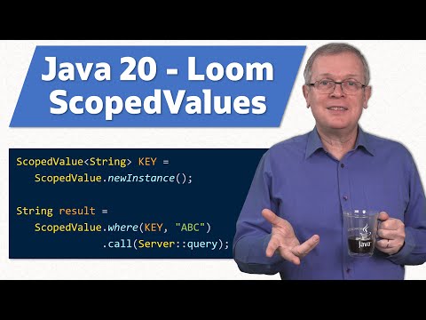 Java 20 - From ThreadLocal to ScopedValue with Loom Full Tutorial - JEP Café #16