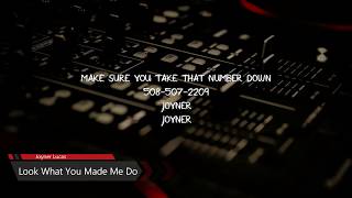 Joyner Lucas - Look What You Made Me Do Lyrics