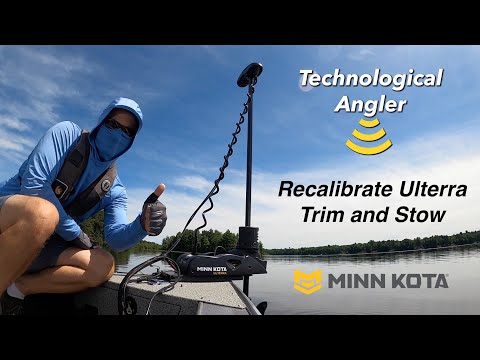 How to reset Ulterra Trim and Stow | Minn Kota | The Technological Angler