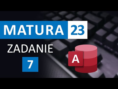 Matura 2023 Nowa Formuła Informatyka | Zadanie 7 Gry planszowe | Access
