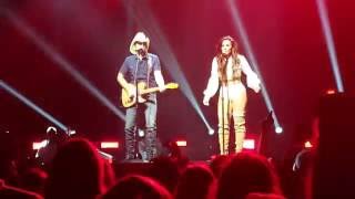 Demi Lovato ft. Brad Paisley - Without a Fight - Future Now Tour - 9/7/16 - Nashville, TN