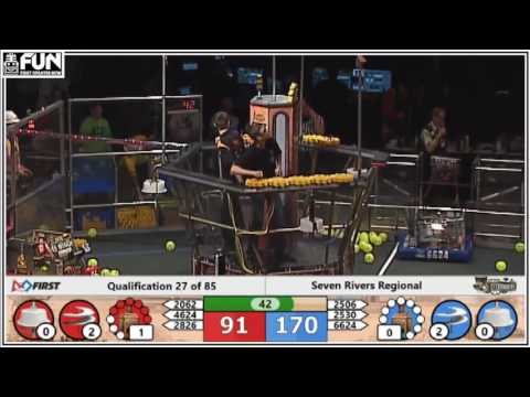 FRC Seven Rivers Regional 2017 - Qualification 27