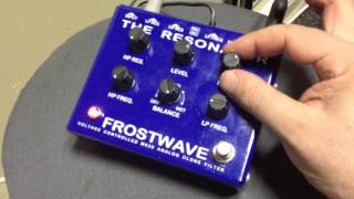 Video thumbnail for FROSTWAVE RESONATOR rare Korg MS20 clone Lowpass/Highpass analog VC Filter by Mark Jenkins