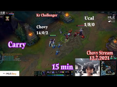 Hle Chovy Sylas vs Leblanc KT Ucal in Kr Challenger Chovy Stream 直播 생방송