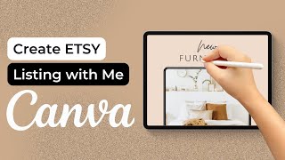 Create ETSY Listing Photos with Canva that Sell