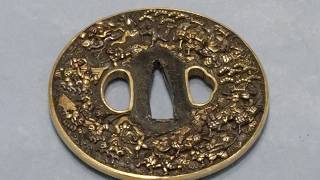 4月4日【びわ湖放送ニュース】彦根城博物館　企画展　日本刀の鐔展