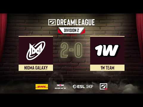 Nigma Galaxy vs 1w Team - DreamLeague Divison 2 Season 3