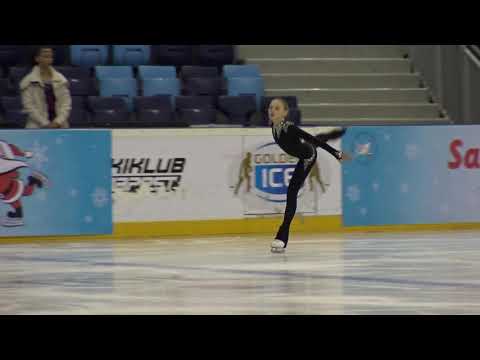 2017 Santa Claus Cup: Sofia KUPRIENKO(UKR) - FS ADVANCED NOVICE GIRLS, Free skating