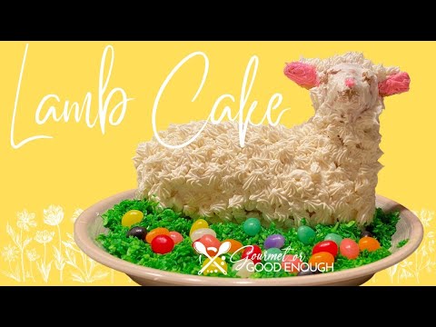 How to Make a DECADENT Easter Lamb Cake - You Won't Believe How Easy!