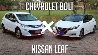Comparativo: Chevrolet Bolt x Nissan Leaf