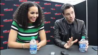 NYCC 2019 : Charmed Roundtable Interview w/ Madeleine Mantock & Rupert Evans