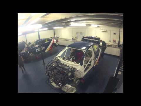 How to rebuild a BTCC Toyota Avensis in 9 days