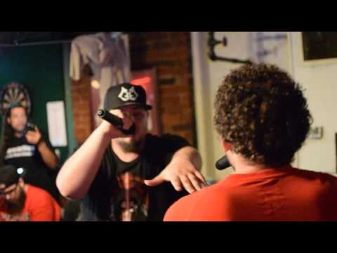 Mark Deez kicks his verse for IN GEORGIA with BURN UNIT live 7/31/2016 Joes Underground Augusta, GA