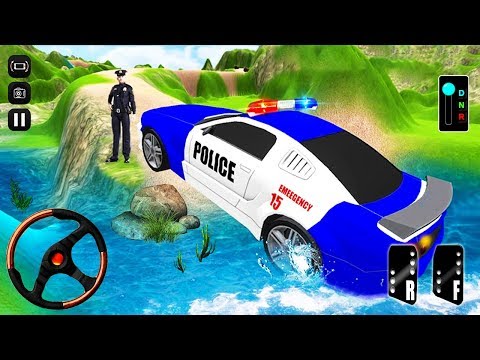 Offroad Police Car Driving Simulator - Cop Vehicle Terrain Drive Mission - Android Gameplay