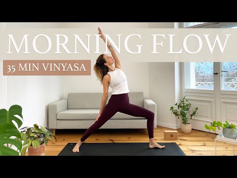 Morning Vinyasa Flow Energize Your Day | 35 Min Morning Yoga