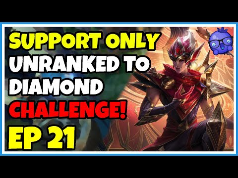 Support Unranked to Diamond Challenge - Episode 21 - Rakan