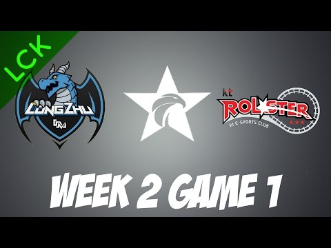 LongZhu vs KT Rolster | Game 1 | HIGHLIGHTS | LCK 2017 Spring split