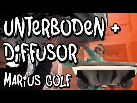 A new diffuser and carbon underbody panel for Marius Golf 2! | Philipp Kaess |