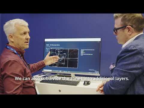 CAE demonstration of innovative eye tracking technology