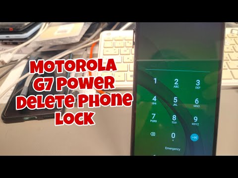 Forgot Screen Lock? Motorola Moto G7 Power, Delete Pin, Pattern, Password Lock.