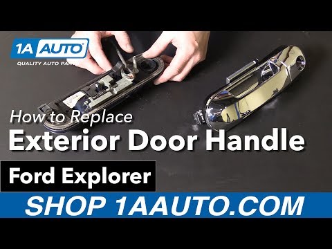 How to Replace Exterior Door Handle 02-10 Ford Explorer
