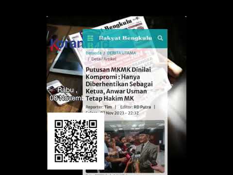 Top News Koran RB, Rabu, 8 November 2023