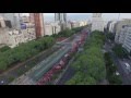 Drone: Columna Del PTS-FIT En La Marcha Del 24 De Marzo / 9 De Julio CABA