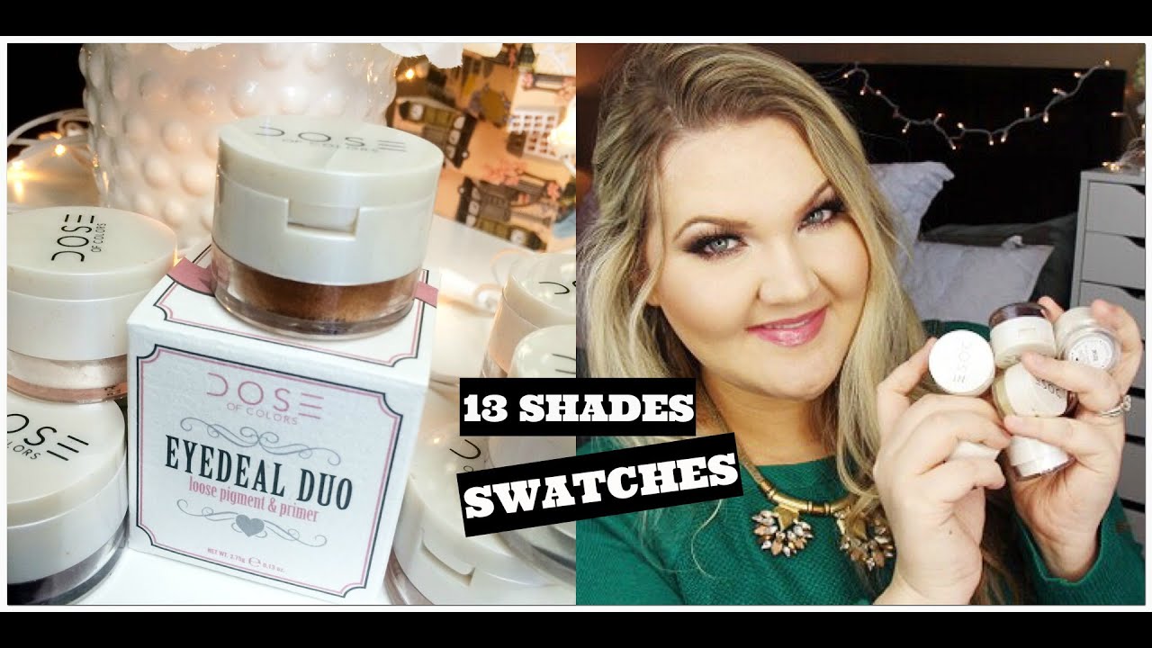 NEW DOSE OF COLORS EYEDEAL DUOS | 13 Shades
