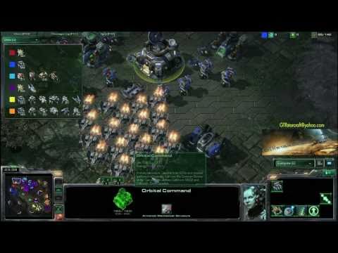 Starcraft 2 P2 (TZP)3v3(TTP) on Typhoon Mass Command Centers? WTF!