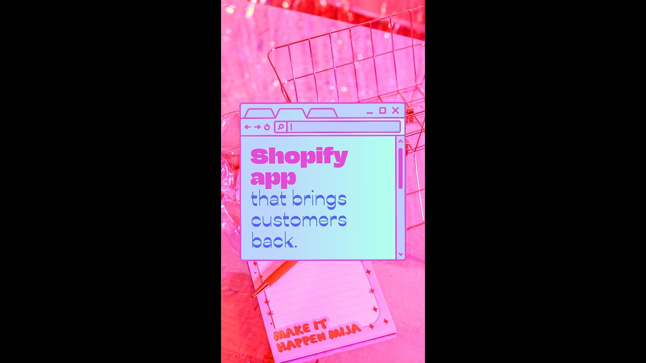 Shopify app that will win back your customers!