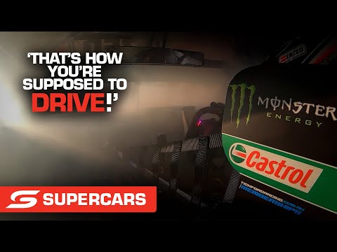 ONBOARD: Waters’ smokey post-win celebrations - OTR SuperSprint | Supercars 2021