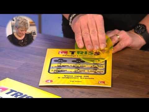 Trisskraparen Ann-Chatrine: "Pengarna ska rätt in på Må bra-kontot" - Nyhetsmorgon (TV4)