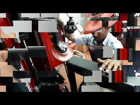 Hunter revolution TCR1 fully automatic tire changer calibration