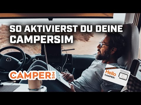 So aktivierst du deine CAMPERSIM. #campersim