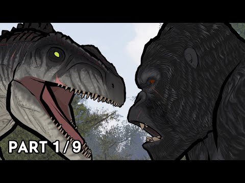 King Kong (2005) vs Giganotosaurus | Animation (Part 1/9)