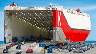 Inside One of The LARGEST Car Carrier Ships The World