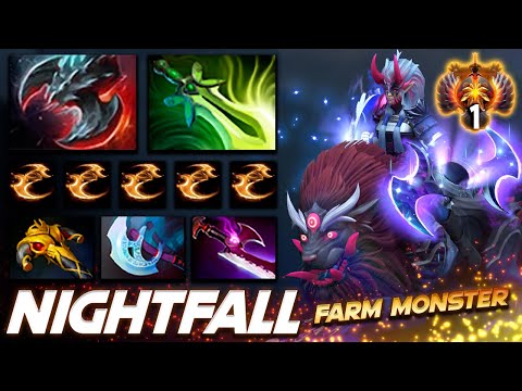 Nightfall Luna Farm Machine - Dota 2 Pro Gameplay [Watch & Learn]
